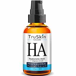 TruSkin Naturals Hyaluronic Acid Face and Skin Serum.