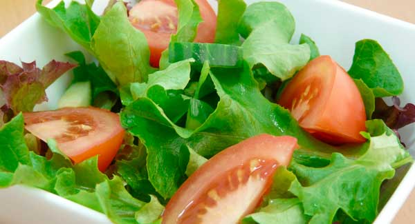 Healthy Green Salad.