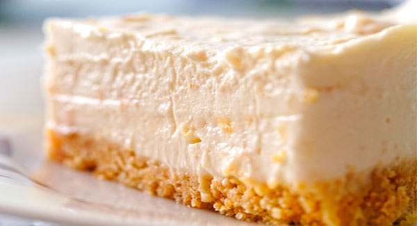 A Piece of Fluffy Cheese Cake.